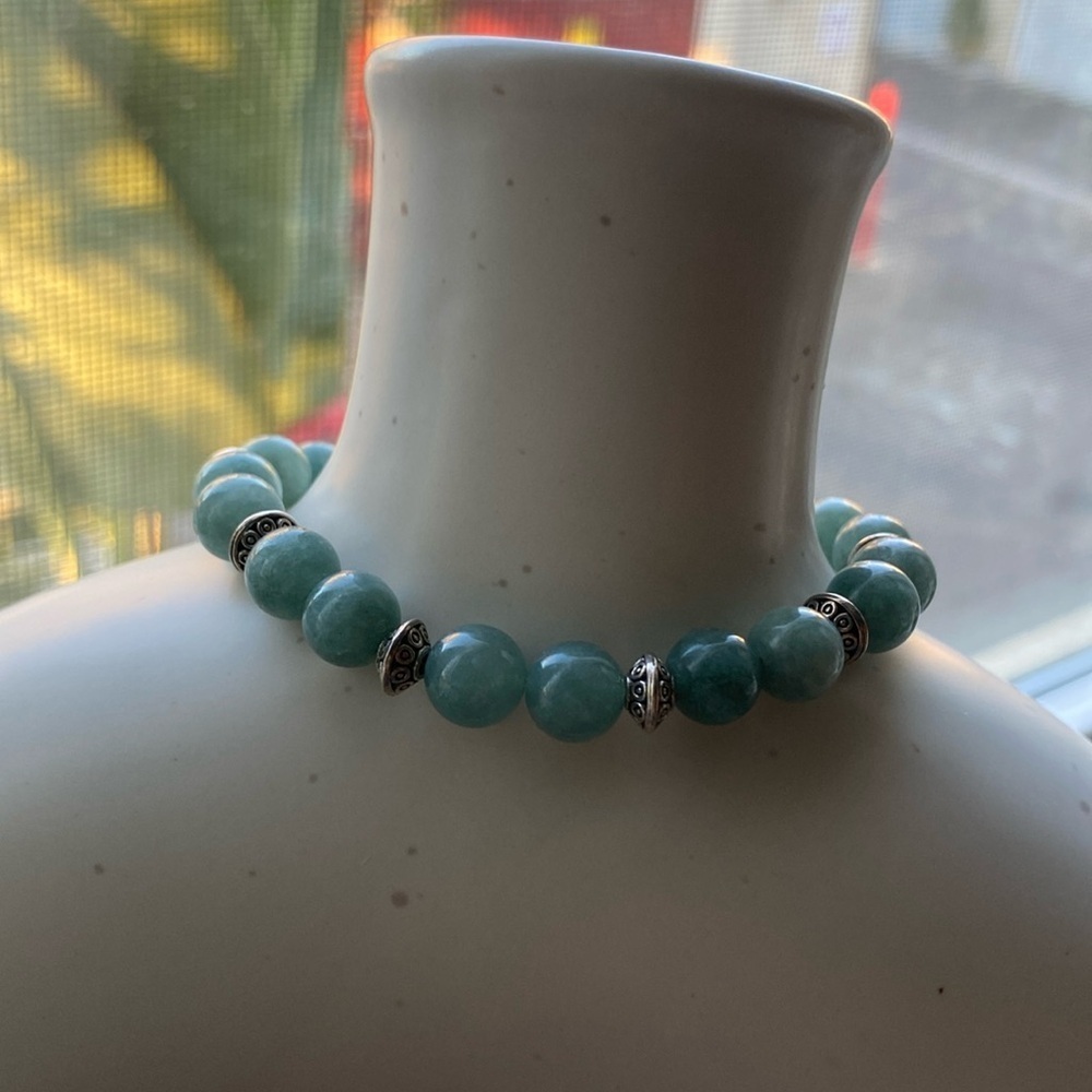 Handmade Burma Jade bracelet